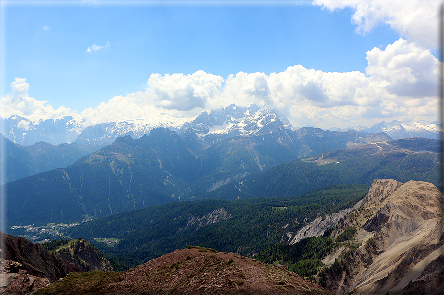 foto Forca Rossa e Passo San Pellegrino